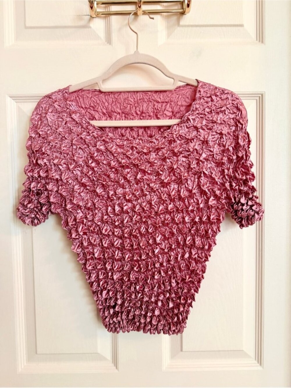 Pink popcorn top